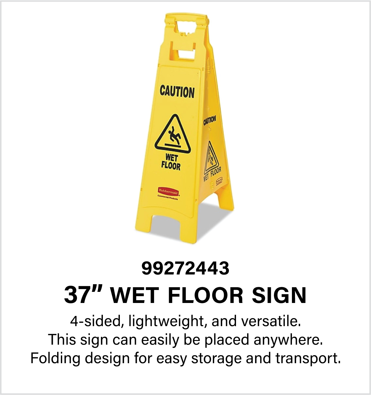 Winter Safety_Floor Sign