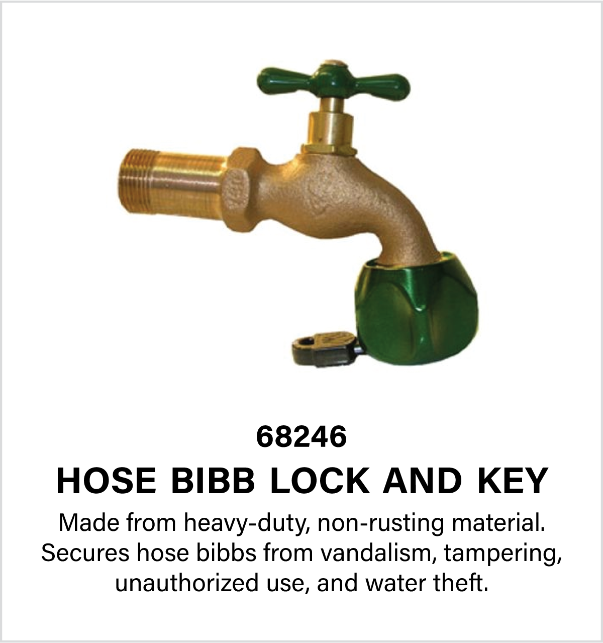 Winter Safety_Hose Lock and Key